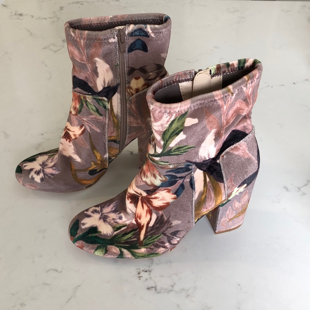 Nine West Women’s Floral Ankle Boot